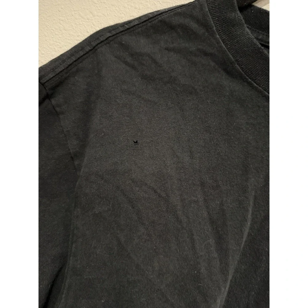 True Religion Men's‎ Patch Black World Tour Tshirt Size XL
